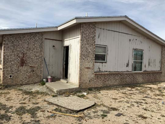 No repairs needed because this home was purchased in "as-is" condition.