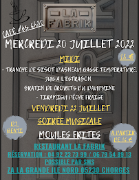 Menu La Fabrik Page 16