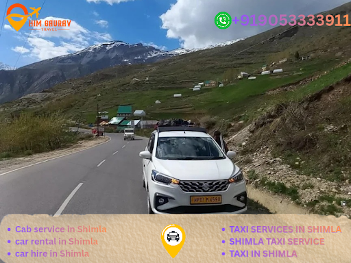 🚖 Him Gaurav Travel – Best Taxi Service in Shimla! 🌄 post image