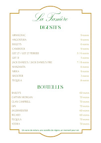 Menu La Tanière Page 5