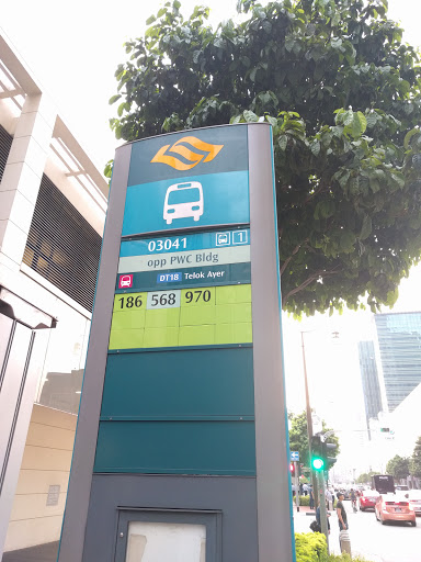 Telok Ayer Stn Exit A - Singapore