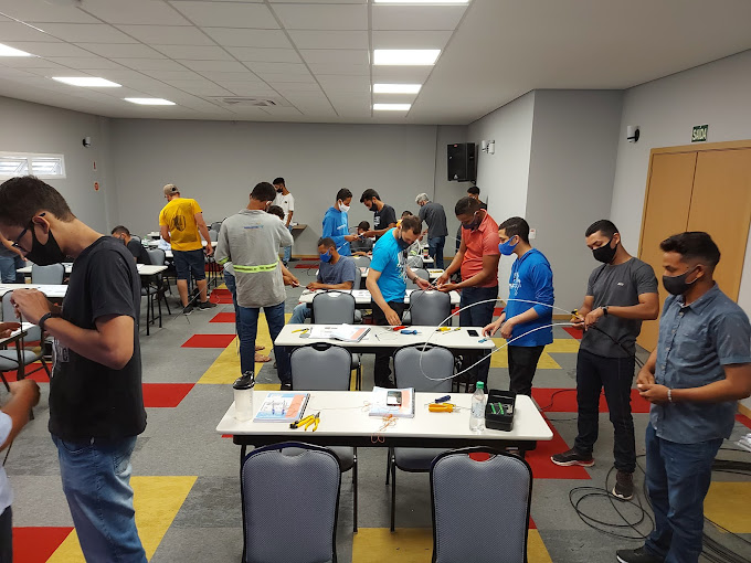 Registro visual de local/estrutura relacionada a treinamentos técnicos