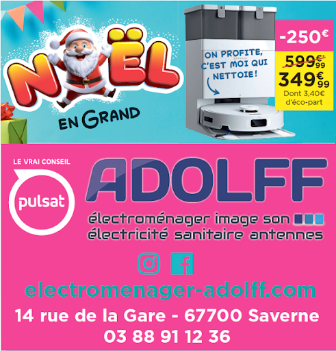 Dernière ligne de droite pour des idées cadeaux utiles et tendances 
Rendez-vous chez Adolff Electroménager à Saverne 🤩🎄🎁
#cadeauxnoël #tendance #electromenageradolff #saverne