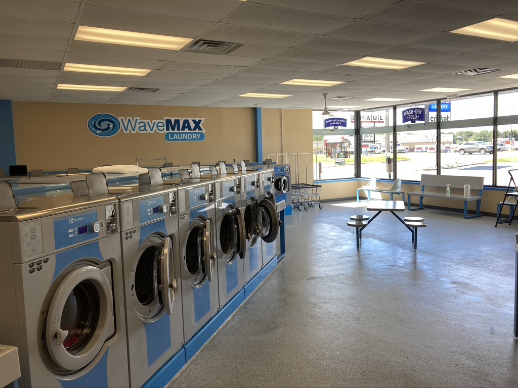 Clean laundry equipment at WaveMAX Laundry Lansing, MI in Lansing, MI