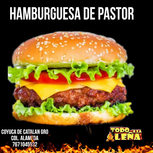Tere cedeño Hamburguesas a la leña. - Thumbnail