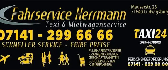 Foto von Fahrservice Herrmann GbR - Taxi & Mietwagen Ludwigsburg - Flughafentransfer - Krankenfahrten