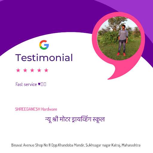 SHREEGANESH's exceptional experience at न्यू श्री मोटर ड्रायव्हिंग स्कूल in Sukhsagar nagar Katra… post image
