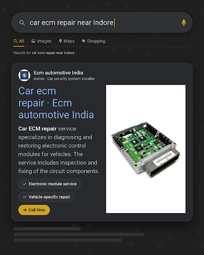 Ecm Automotive India in Indore offers expert car ECM repair services, specializing in diagnosing… post image