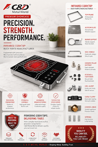 *Infrared Cooktop Body Manufacturing by C&D Metal World* post image
