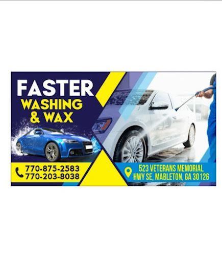 Faster Washing & Wax