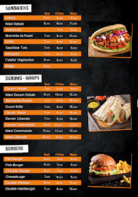 Menu Kebab House - Tacos Burger Page 2