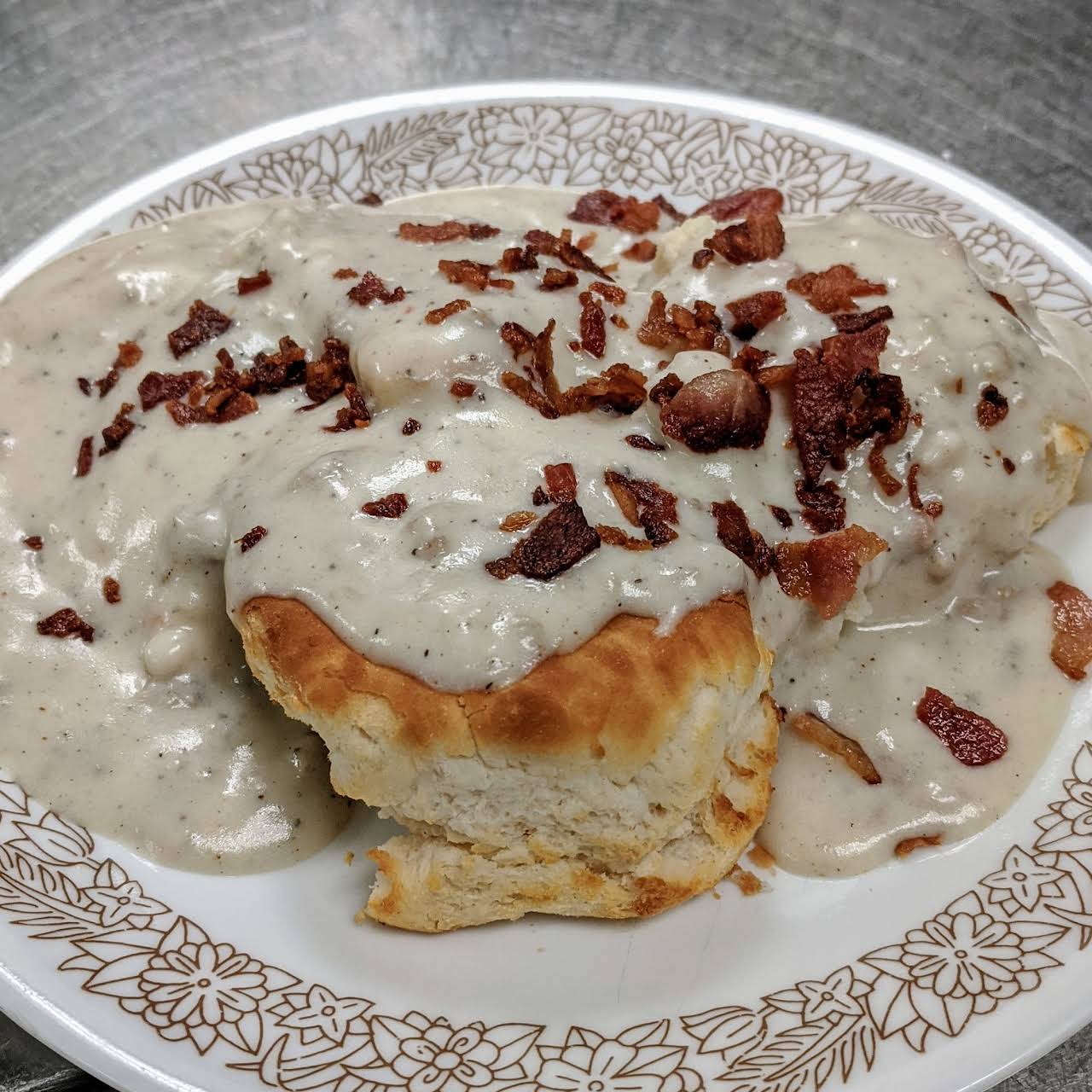 Breakfast At Berries Restaurant in Le Claire. Country style home