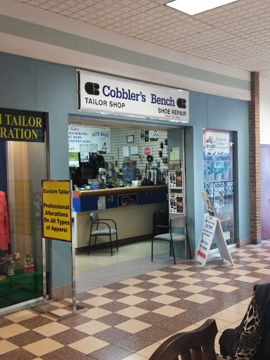 Cobbler's Bench Shoe Repair Logo