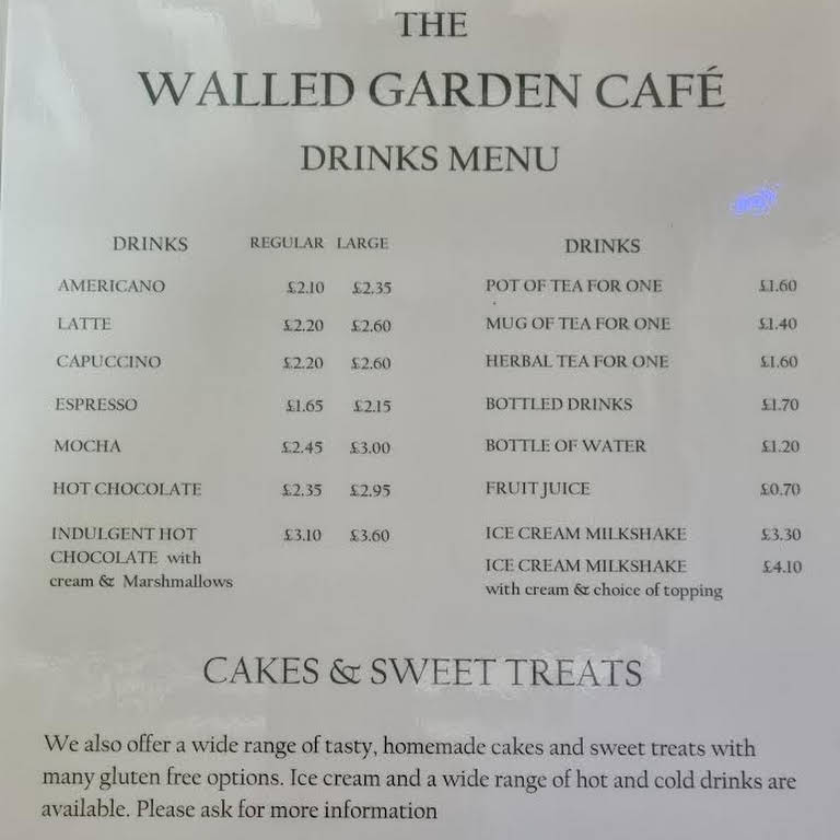 The Walled Garden Cafe With