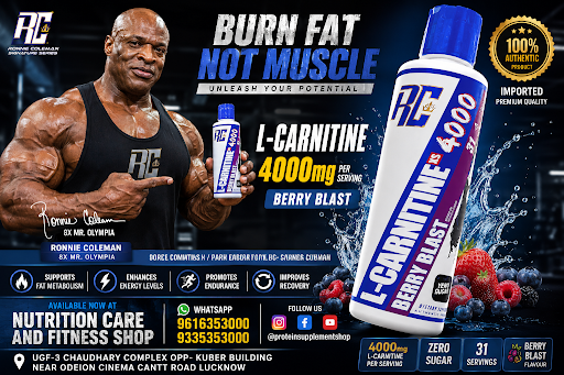 RC L-CARNITINE RONI COLEMAN AVAILABLE- Protein Supplement shop in lucknow, protein supplement sho… post image