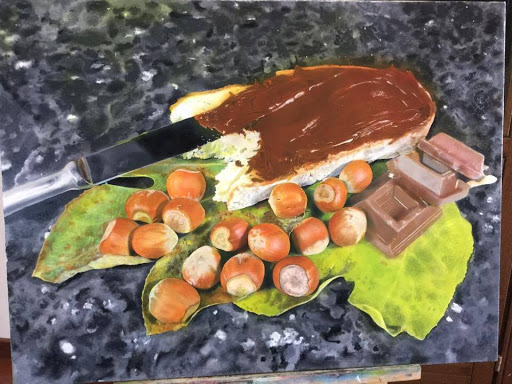 Tecnica di pittura iperrealista Trecoloriprimari - Thumbnail