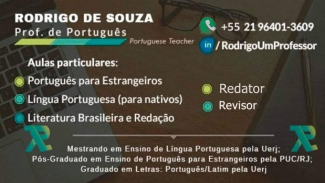 Professor de Português para Estrangeiros - RJ