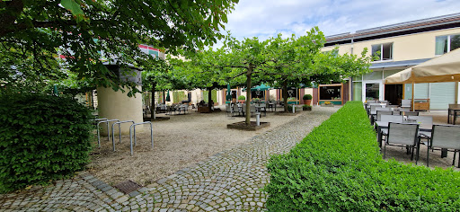 Biergarten im Innenhof