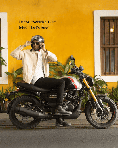 When you ride a Ronin, plans are not meant to be made. They are meant to be explored.  post image