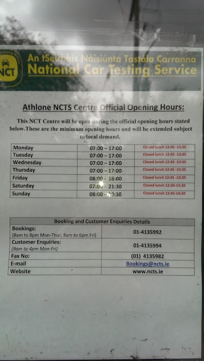 Photos of NCT Centre Dublin Road Athlone