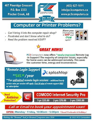 PC3 Computers - Visual