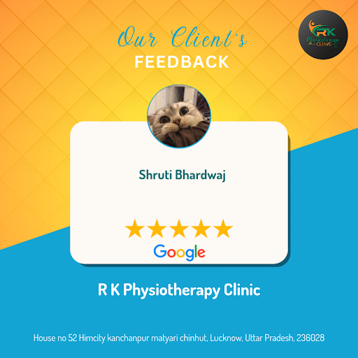 Shruti Bhardwaj loved the exceptional rehabilitation services at R K Physiotherapy Clinic in Luck… post image