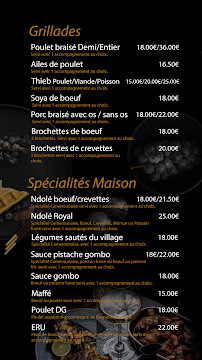 Menu Restaurant L'eterneel Page 3