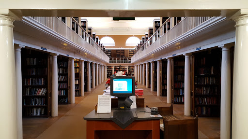 Lady Margaret Hall (LMH) Library Logo