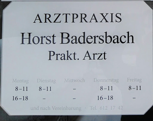 Horst Badersbach - Visual