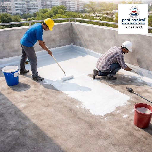 Say goodbye to terrace roof leakage and damp walls. At Pest Control and Allied Services Private L…