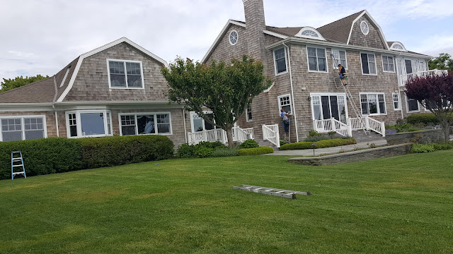 Long Island window cleaning and pressure washing