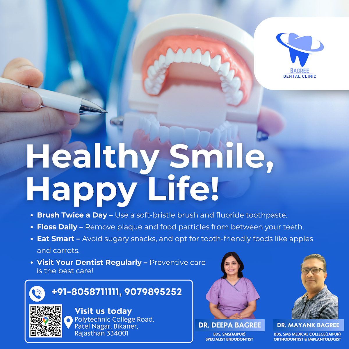 How to make a healthy smile, follow the following tips: