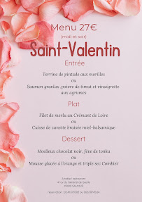 Menu La Pierre Chaude Page 1