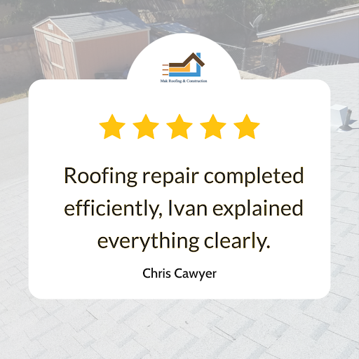 Mak Roofing & Construction article