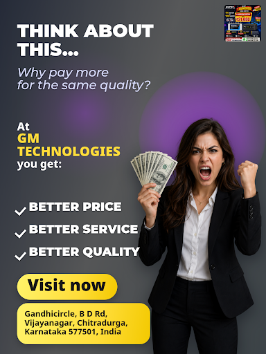 GM TECHNOLOGIES offers reliable solar energy solutions in Chitradurga with high-quality grid tie…