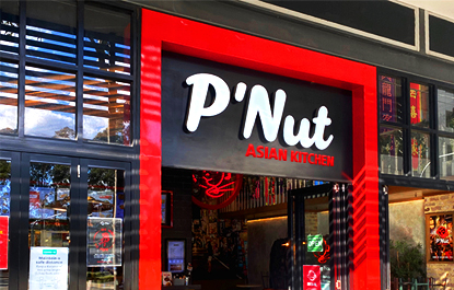 P'Nut Asian Kitchen Logo