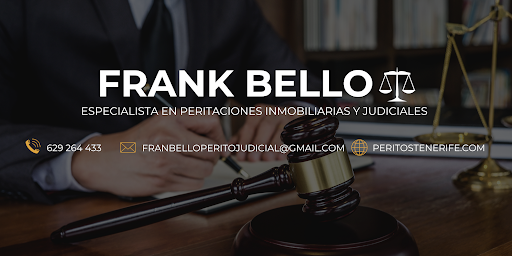 Frank Bello - Especialista en peritaciones de inmuebles Tenerife