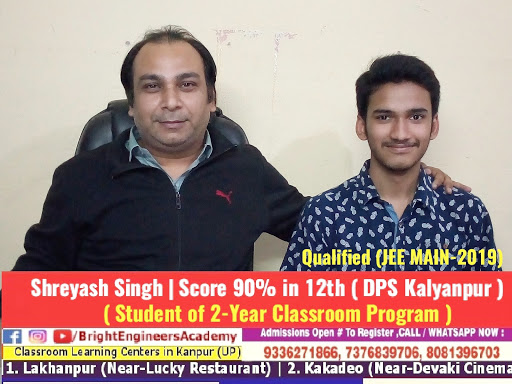 Our #Star #student 👍 #Shreyash_Singh from #DPS_Kalyanpur , Kanpur. "Scores 90% in Board Exam & A… post image