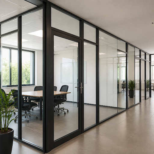 Upgrade your workspace with sleek, durable office partition systems from S R ALLUMINIUM in Bopal,… post image