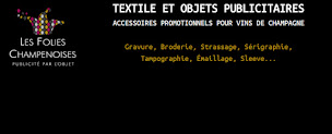 Photo n°1 de Les Folies Champenoises à Taissy (Fournisseur de produits promotionnels)