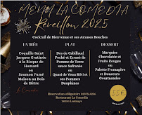 Menu La Comedia Page 1