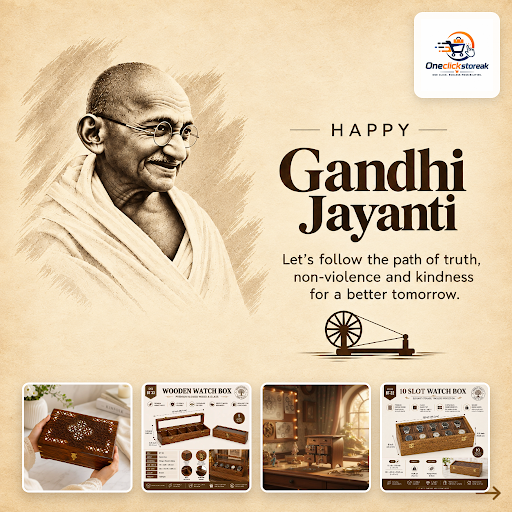 Celebrate Gandhi Jayanti with timeless handcrafted decor, textile products, and woodwork that ref… post image