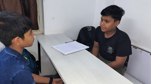 Kids spoken English session.