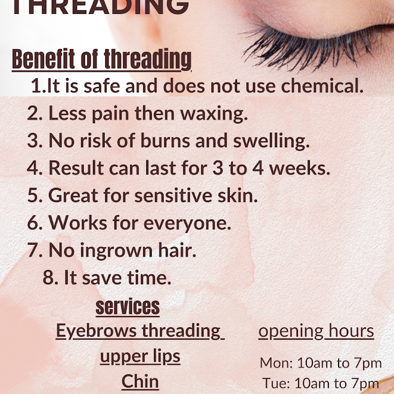 Benefits of Eyebrow Threading, Long Beach Eyebrow Threading, Waxing, Lashes