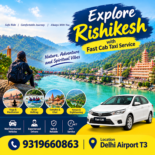 Delhi airport to Rishikesh cab service post image