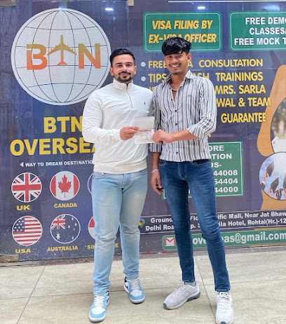 BTN Overseas IELTS Coaching Rohtak | PTE Coaching | UKVI | Study Visa | Visa Consultants Rohtak