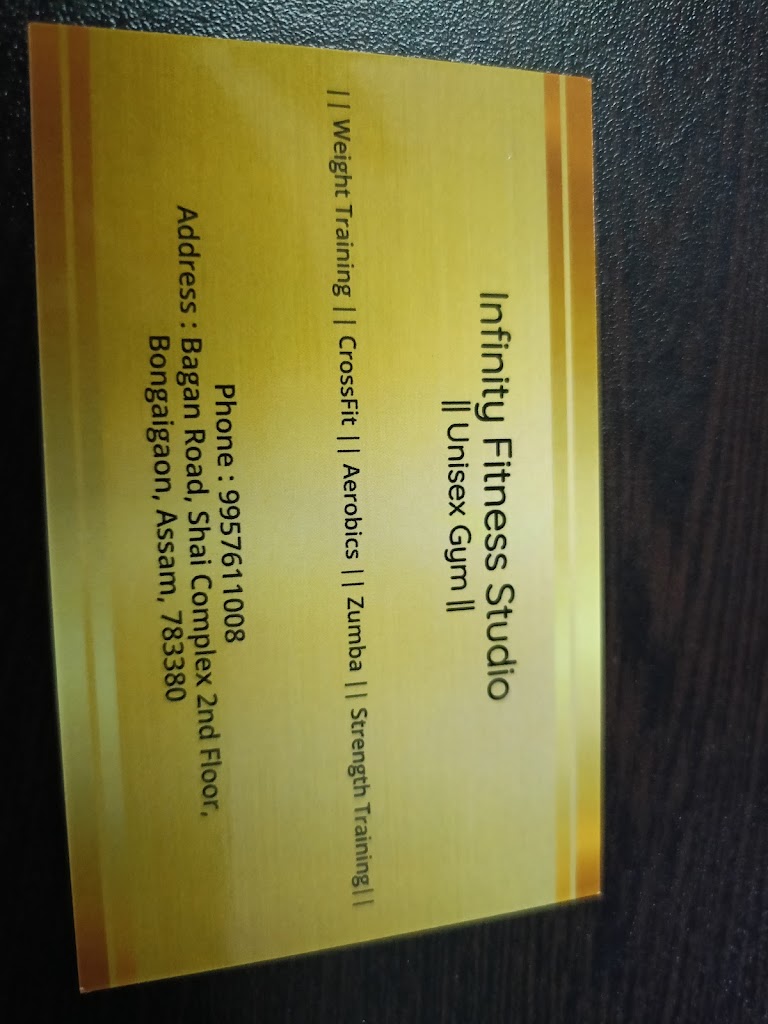 Infinity Fitness Studio Unisex Gym