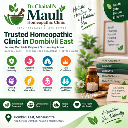 🌿 Dr. Chaitali’s Mauli Homeopathic Clinic – Dombivli post image