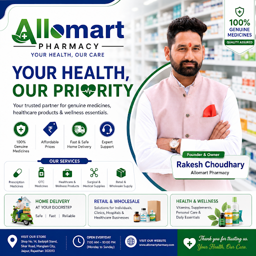 💊 Welcome to Allomart Pharmacy – Your Trusted Healthcare Partner post image