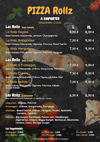 Menu Pizzeria du Soleil Page 6